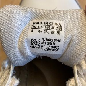 adidas Shoes - Adidas white cheer sneakers - like new adidas Shoes - Adidas white cheer sneakers - like new